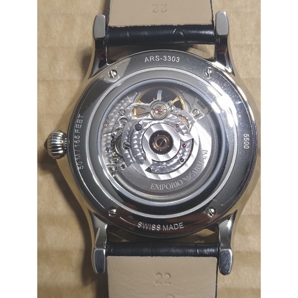 Emporio Armani Swiss Made Luxury Automatic Timepiece - Picture 10 of 13